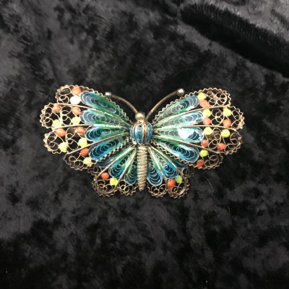 Vintage Silver Brooch